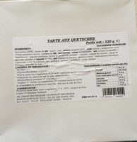 Tarte aux quetsches