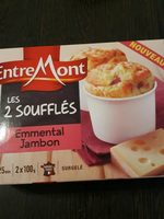 Soufflés emmental et jambon, 2x100g
