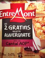 Plats cuisinés gratin recette auvergnate Entremont