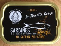 Sardines au Safran Bio Corse