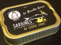 Sardines au Cédrat Corse