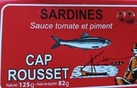 Sardines tomate et piments