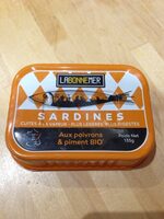 Sardines aux piments et poivrons bio