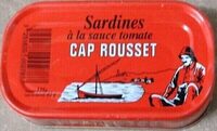 Sardines à la sauce tomate. Cap rousset