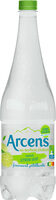 ARCENS 1L Eau Minérale Naturelle Finement Pétillante, à l'arôme naturel de citron vert