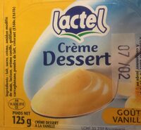 Crème dessert Goût Vanille