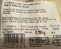 Tomme de brebis