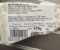 Brie De Meaux Aop