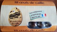 18 Oeufs de Caille
