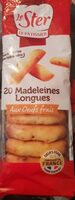 20 madeleines longues aux œufs frais
