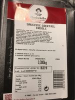Saucisse cocktail creole