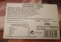 Choucroute garnie supérieure