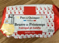 Beurre de printemps