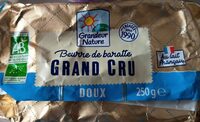 Beurre de baratte cru et non pasteurisée bio