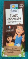 Lait Chocolaté bio et équitable