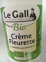 Crème fleurette bio