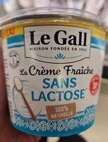Crème fraîche sans lactose
