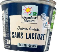 Crème fraiche sans lactose