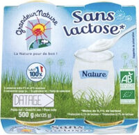 Spécialité laitiière Nature Sans lactose