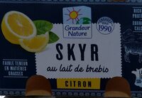 Skyr au lait de brebis  citron