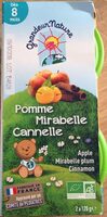 Compote pomme mirabelle cannelle
