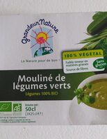 Mouliné de légumes verts bio