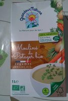 Mouliné de légumes variés, issu de l'agriculture biologique