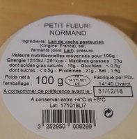 Petit fleuri normand