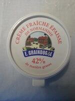 Crème Fraîche Épaisse de Normandie (42 % MG)