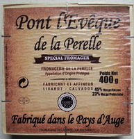 Pont l'Évêque de la Perelle spécial fromager (23% MG)