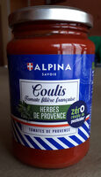 Coulis tomates filière française herbes de Provence
