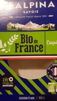 Coquillettes bio de France