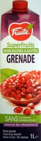 Superfruits Grenade sans sucres ajoutés