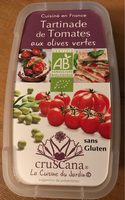 Tartinade de tomates aux olives vertes
