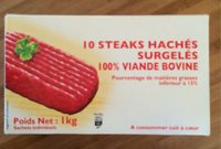 10 Steaks Hachés