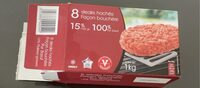 Steaks hachés Façon bouchère 15% MG