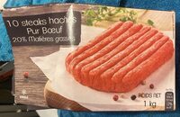 Steak Haché Pur Boeuf Surgelé