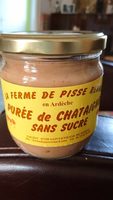 Purée de châtaignes sans sucre