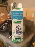 Lait demi ecreme pasteurisation haute