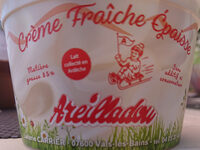 Creme fraiche epaisse AREILLADOU, 35%MG