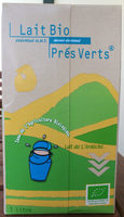Lait bio demi-écremé U.H.T