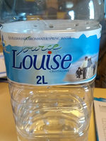 Eau de source Louise