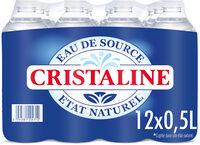 CRISTALINE Eau De Source 12x0.5L