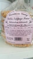 Sables nappage Fraise