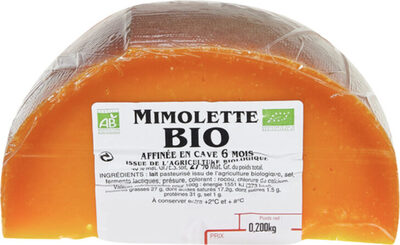 Mimolette Bio 6 Mois