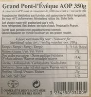 Grand Pont L'evêque Aoc Pyrogravé