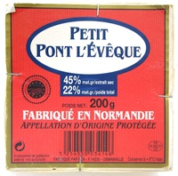 Petit Pont l'Evêque AOP (22% MG)