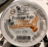 Fromage frais aux pommes caramélisées