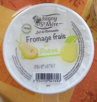 Fromage frais aux poires