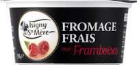 Fromage frais aux framboises